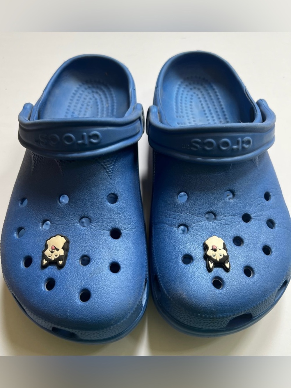 CROCS Classic Clogs Blue Comfort Slip-Ons Unisex Women's 8-9 Men's 6-7